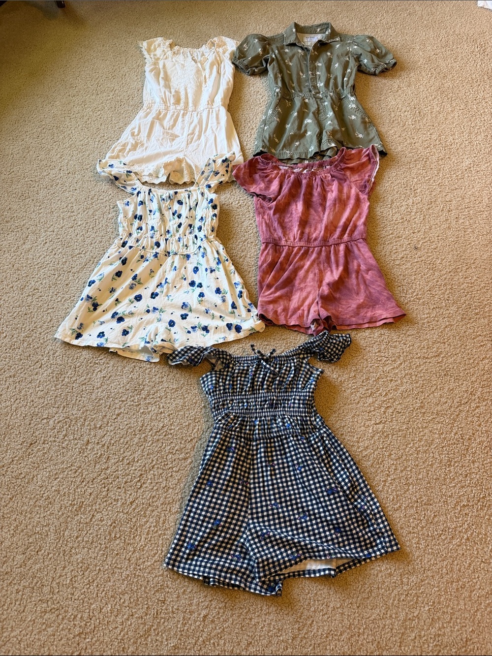 Girls'  Rompers size 10-12